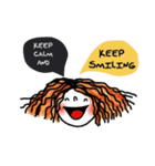 Kukoy in September, Keep calm.（個別スタンプ：31）