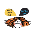 Kukoy in September, Keep calm.（個別スタンプ：35）