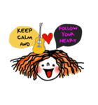 Kukoy in September, Keep calm.（個別スタンプ：38）