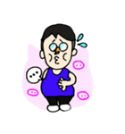 眼鏡男子の日常（個別スタンプ：5）