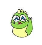 One hand dino（個別スタンプ：4）