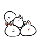 みっちりうさぎ（個別スタンプ：34）