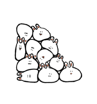 みっちりうさぎ（個別スタンプ：35）