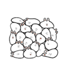 みっちりうさぎ（個別スタンプ：36）