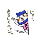 忍び猫（個別スタンプ：3）