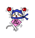 忍び猫（個別スタンプ：4）