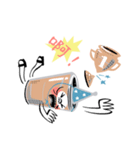 cups hero-1（個別スタンプ：8）