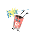 cups hero-1（個別スタンプ：15）
