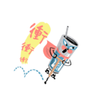 cups hero-1（個別スタンプ：25）