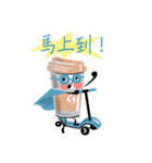 cups hero-1（個別スタンプ：31）