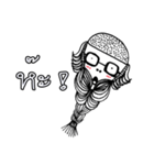 Hairdresser: What haircut suits me ？（個別スタンプ：4）