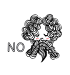 Hairdresser: What haircut suits me ？（個別スタンプ：7）