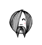 Hairdresser: What haircut suits me ？（個別スタンプ：21）