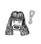 Hairdresser: What haircut suits me ？（個別スタンプ：23）
