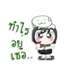 Hello my name is Damao..love dog..（個別スタンプ：26）