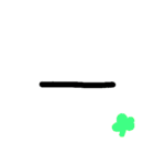 数字 すうじ シンプル（個別スタンプ：13）