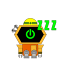 Worker is moving！（個別スタンプ：2）