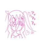 エブリデイ可愛いモーシャちゃん（個別スタンプ：11）