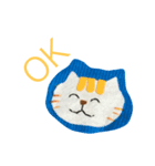 くれよんとフェルト素材な（個別スタンプ：8）