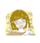 Mariai with her friends（個別スタンプ：10）