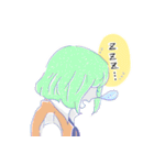 Mariai with her friends（個別スタンプ：24）