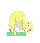 Mariai with her friends（個別スタンプ：28）
