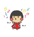 おかっぱサト子。（個別スタンプ：1）
