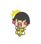 おかっぱサト子。（個別スタンプ：3）