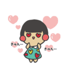 おかっぱサト子。（個別スタンプ：23）