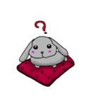 lop-ears of the rabbit's daily（個別スタンプ：5）
