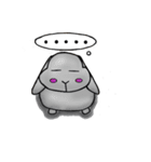 lop-ears of the rabbit's daily（個別スタンプ：6）