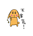lop-ears of the rabbit's daily（個別スタンプ：7）