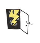 シャドー コウモリ（個別スタンプ：29）