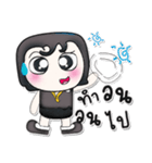 Hi！ my name is Damao..^_^！！（個別スタンプ：4）