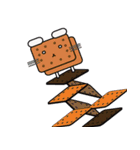 Toast mouse（個別スタンプ：26）