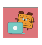 Toast mouse（個別スタンプ：31）