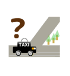 タクシードライバー動くスタンプ2（個別スタンプ：19）