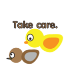 Cute little duck. version 2（個別スタンプ：7）