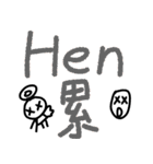 This HEN doesn't stand for chicken（個別スタンプ：16）