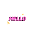 simple logo（個別スタンプ：2）