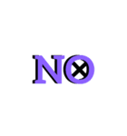 simple logo（個別スタンプ：7）