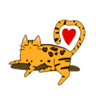 Mibo the Bengal cat's daily life（個別スタンプ：1）