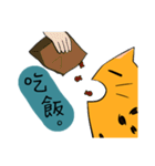Mibo the Bengal cat's daily life（個別スタンプ：3）