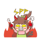 Full-time mother fighting diary（個別スタンプ：4）