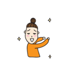 Bun Bun Girl（個別スタンプ：4）