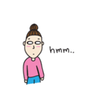 Bun Bun Girl（個別スタンプ：6）