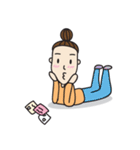 Bun Bun Girl（個別スタンプ：8）