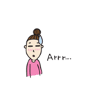 Bun Bun Girl（個別スタンプ：14）
