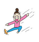 Bun Bun Girl（個別スタンプ：18）