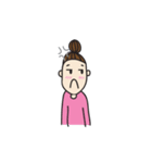 Bun Bun Girl（個別スタンプ：26）